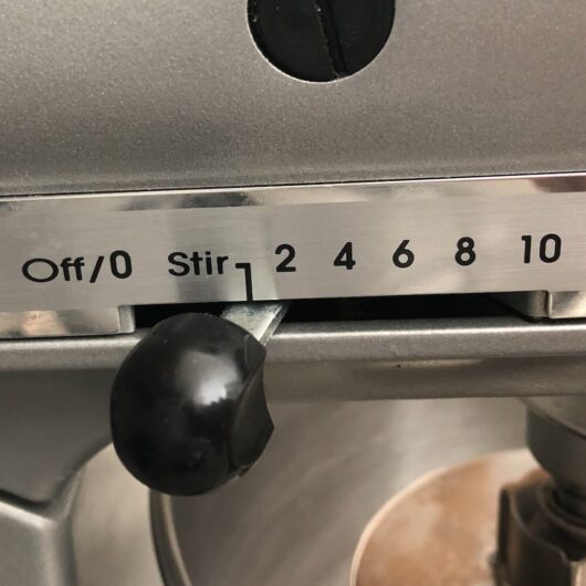 Mixer Stir Setting